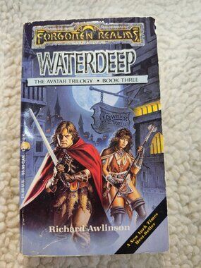 Waterdeep Richard Awlinson Paperback 1989 Forgotten Realms Avatar Trilogy Book 3